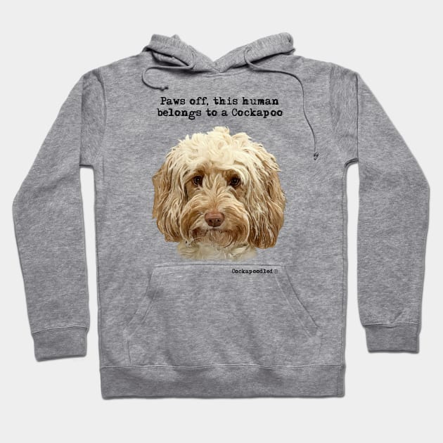 Cockapoo Dog Hoodie by WoofnDoodle 